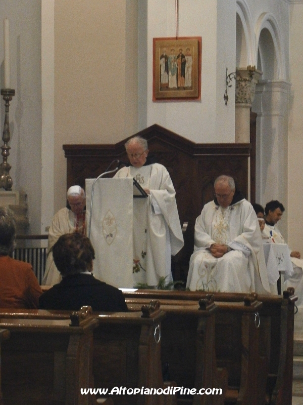 Padre Fortunato Mattivi - 60 di     sacerdozio - Baselga di Pine'