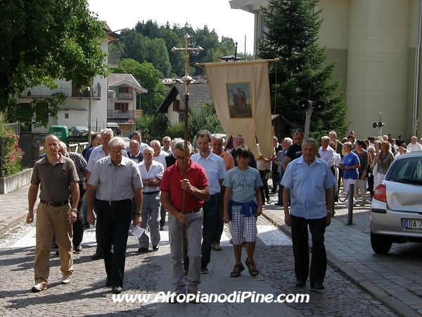 Processione San Rocco 2012 a Miola 