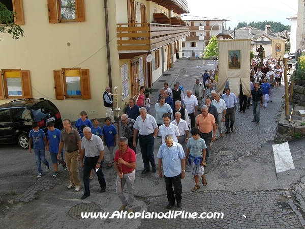 Processione San Rocco 2012 a Miola 