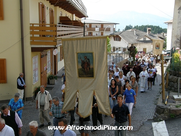 Processione San Rocco 2012 a Miola 