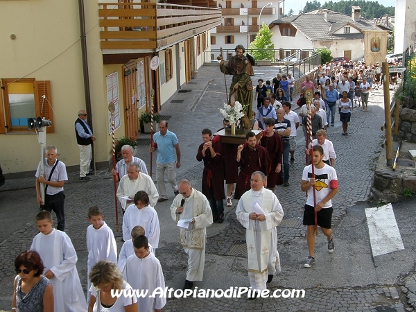 Processione San Rocco 2012 a Miola 