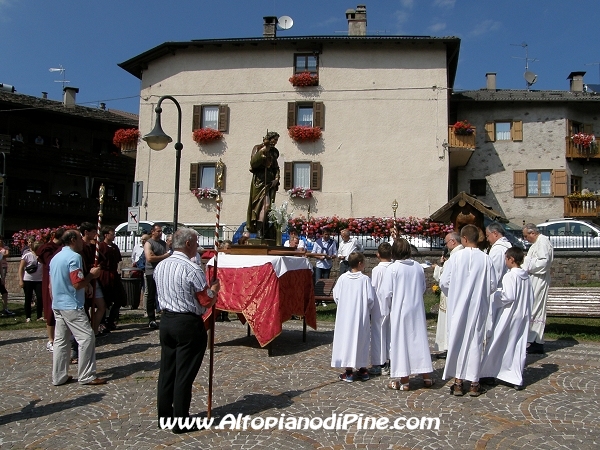 Processione San Rocco 2012 a Miola 