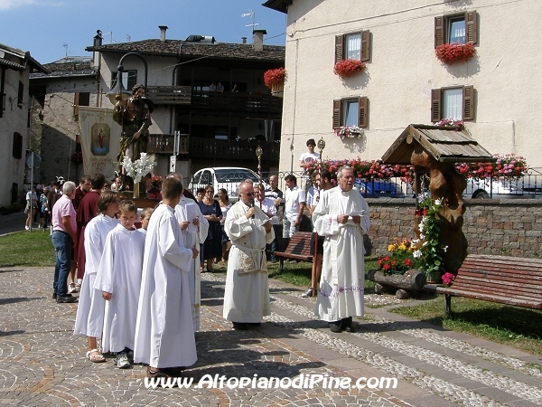 Processione San Rocco 2012 a Miola 