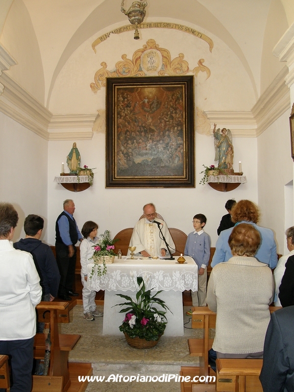 S.Messa celebrata da don Stefano  Volani  - Ricaldo 2 settembre 2012