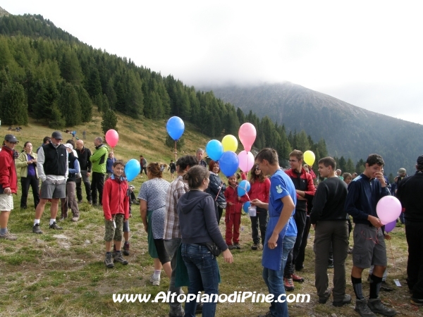 Palloncini per la Pace - Rifugio Tonini 2012