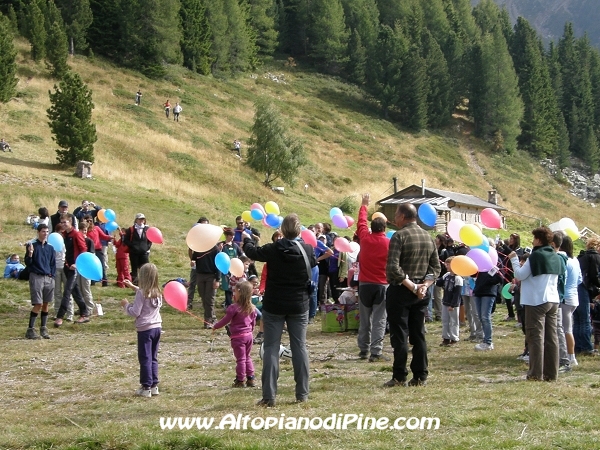 Palloncini per la Pace - Rifugio Tonini 2012