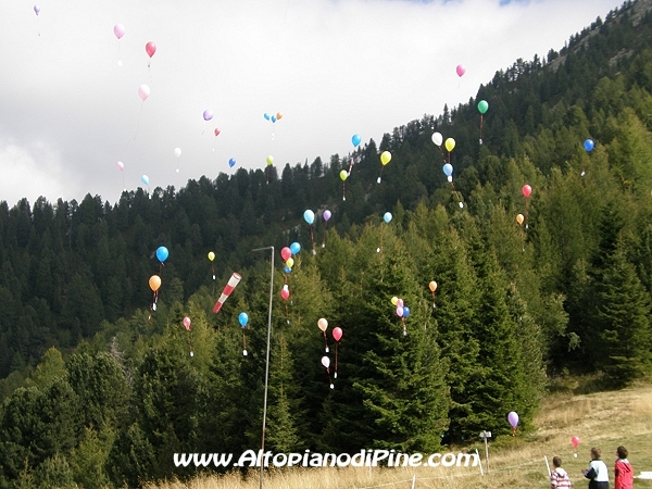 Palloncini per la Pace - Rifugio Tonini 2012 