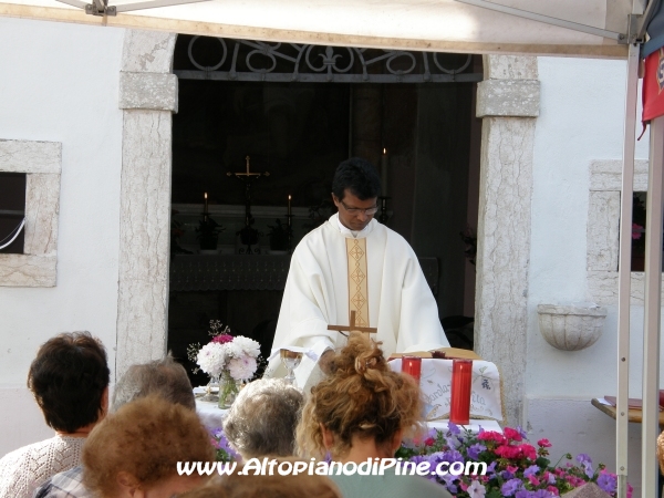 S.Messa in onore di San Rocco a Tressilla - don Jude Sebastian