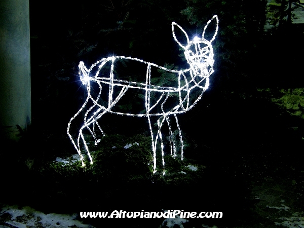 (10) Capriolo 2 -Statue di luce 2012 - Tressilla