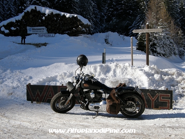 3 motoraduno invernale Warriors Trento - Passo del Redebus 