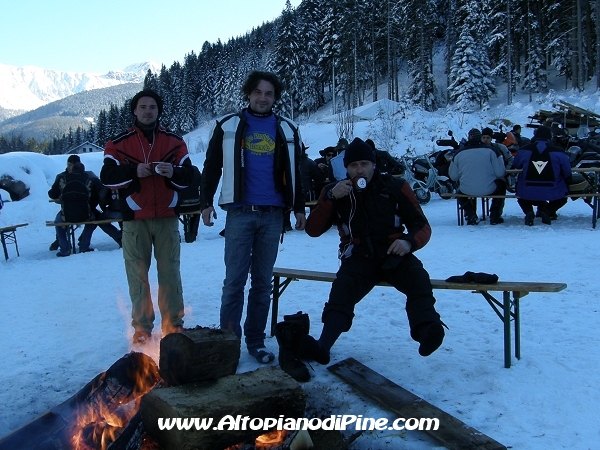 3 motoraduno invernale Warriors Trento - Passo del Redebus 