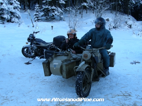 3 motoraduno invernale Warriors Trento - Passo del Redebus 