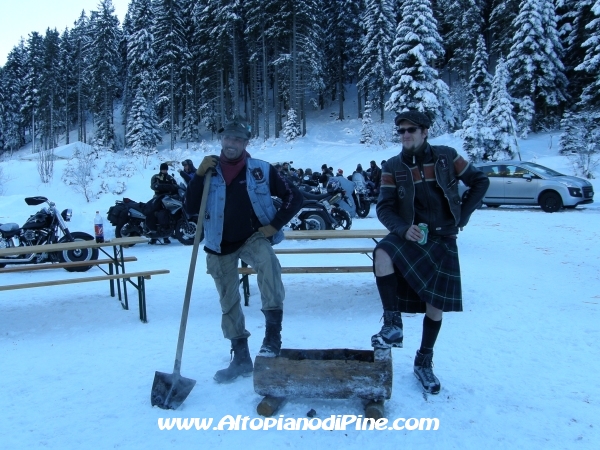 3 motoraduno invernale Warriors Trento - Passo del Redebus 