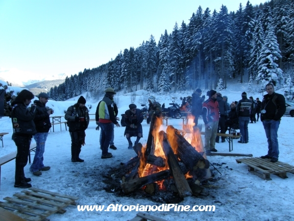 3 motoraduno invernale Warriors Trento - Passo del Redebus 