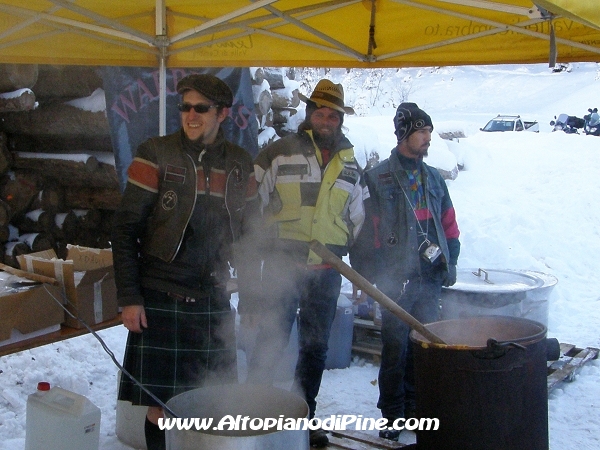 3 motoraduno invernale Warriors Trento - Passo del Redebus 