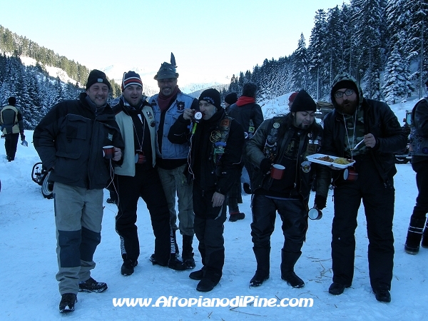 3 motoraduno invernale Warriors Trento - Passo del Redebus 