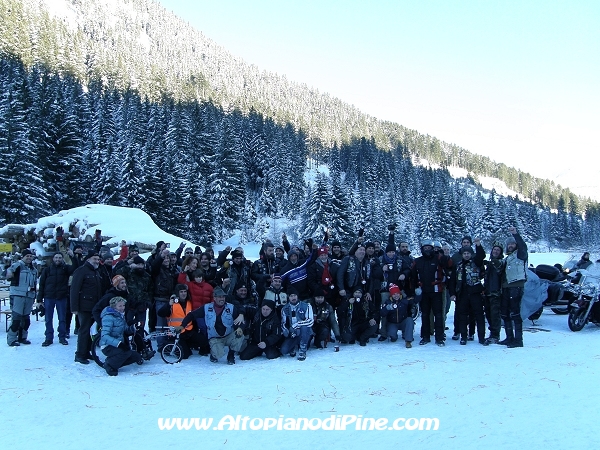 3 motoraduno invernale Warriors Trento - Passo del Redebus 