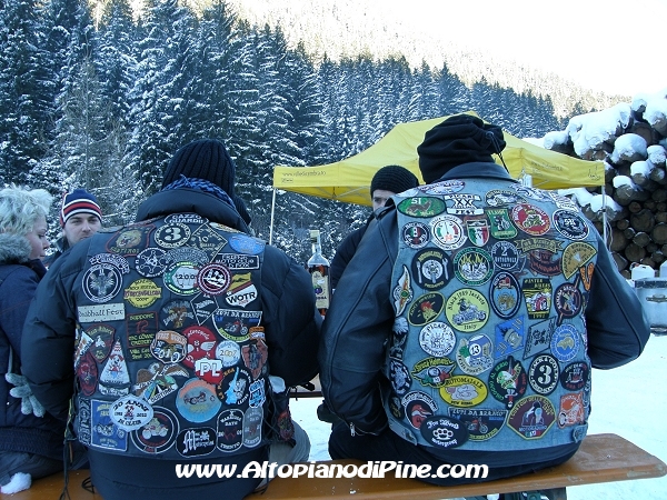 3 motoraduno invernale Warriors Trento - Passo del Redebus 