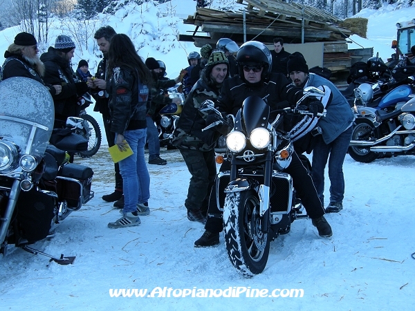 3 motoraduno invernale Warriors Trento - Passo del Redebus 