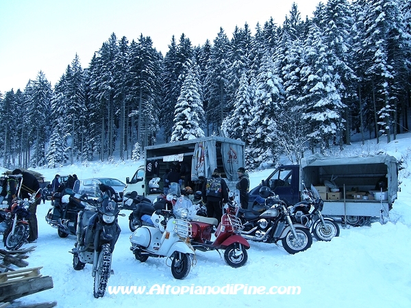 3 motoraduno invernale Warriors Trento - Passo del Redebus 