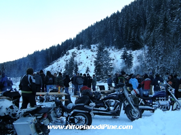 3 motoraduno invernale Warriors Trento - Passo del Redebus 