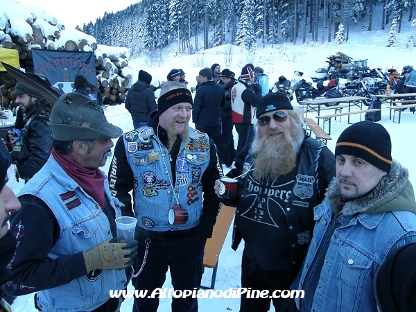 3 motoraduno invernale Warriors Trento - Passo del Redebus 