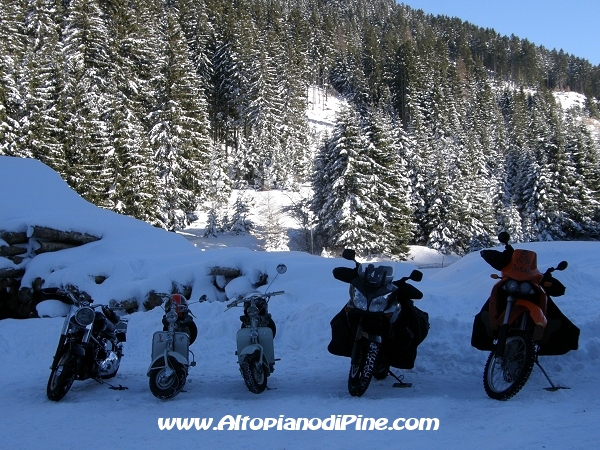 3 motoraduno invernale Warriors Trento - Passo del Redebus 