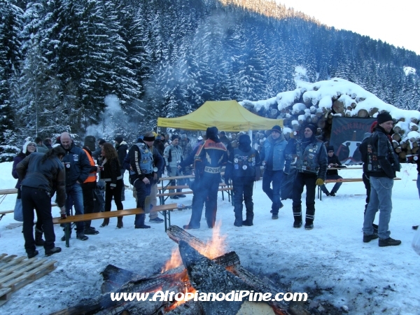 3 motoraduno invernale Warriors Trento - Passo del Redebus 