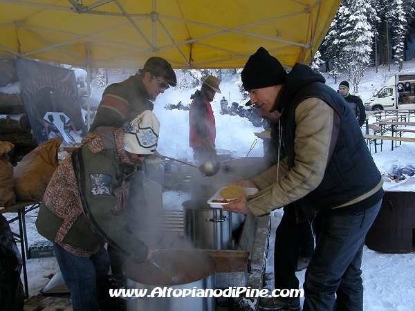 3 motoraduno invernale Warriors Trento - Passo del Redebus 