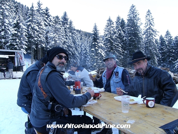 3 motoraduno invernale Warriors Trento - Passo del Redebus 