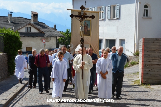 Processione San Rocco 2013 a Miola 