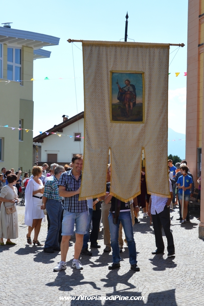 Processione San Rocco 2013 a Miola 