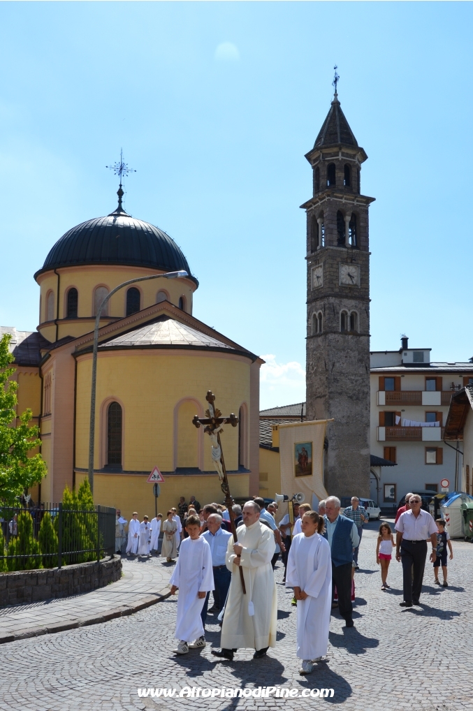 Processione San Rocco 2013 a Miola 