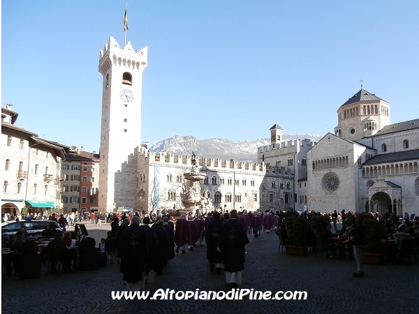 Trento - Pellegrinaggio alla Cattedrale dei decanati Civezzano-Pin, Folgaria, Levigo e Pergine