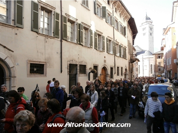 Trento - Pellegrinaggio alla Cattedrale dei decanati Civezzano-Pin, Folgaria, Levigo e Pergine