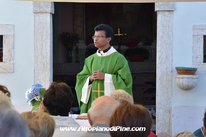 S.Messa in onore di San Rocco - don Jude Sebastian