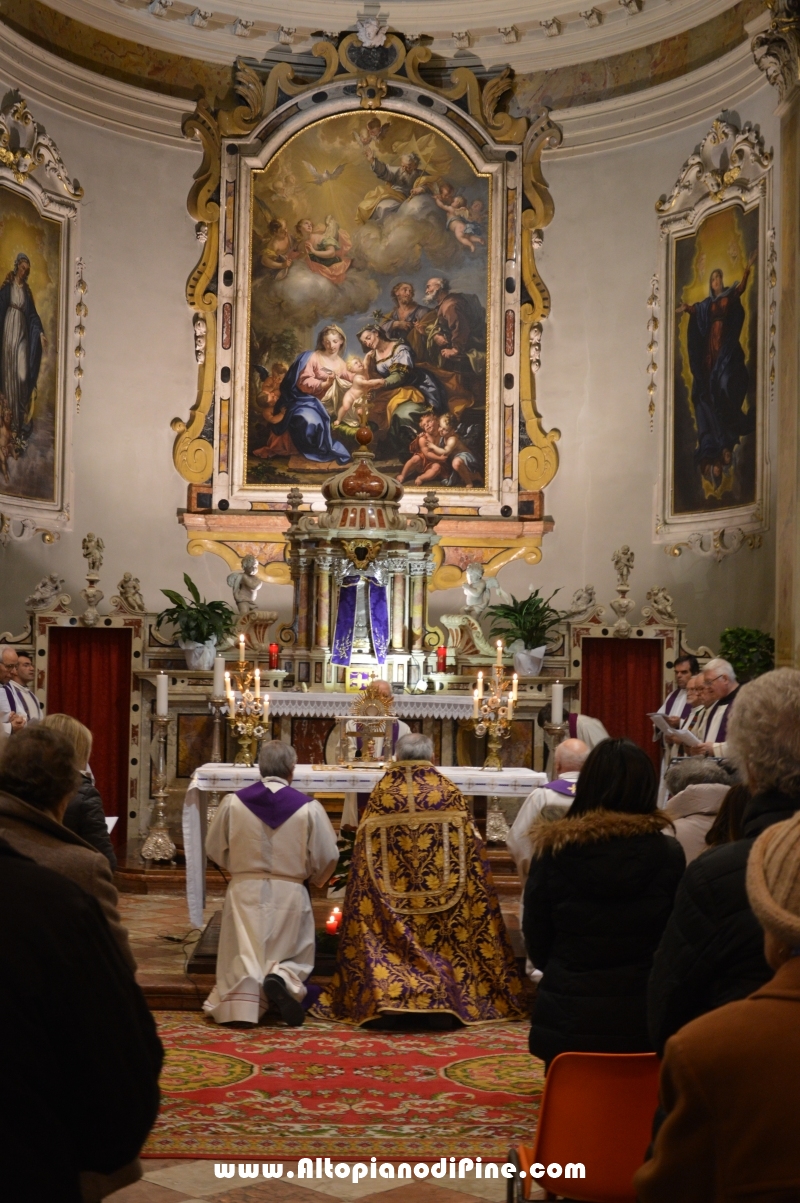 Giubileo Straordinario della Misericordia apertura Porta Santa nel santuario di Montagnaga