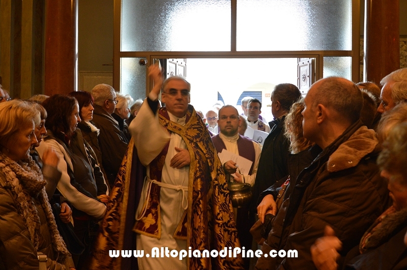 Giubileo Straordinario della Misericordia apertura Porta Santa nel santuario di Montagnaga