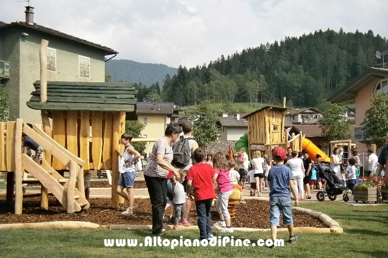 Inaugurazione parco giochi - Baselga di Pine' 