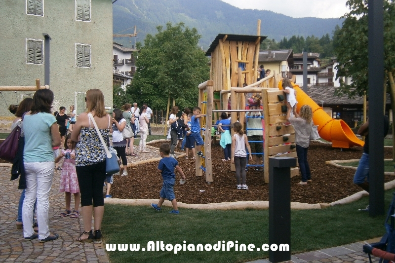 Inaugurazione parco giochi - Baselga di Pine' 