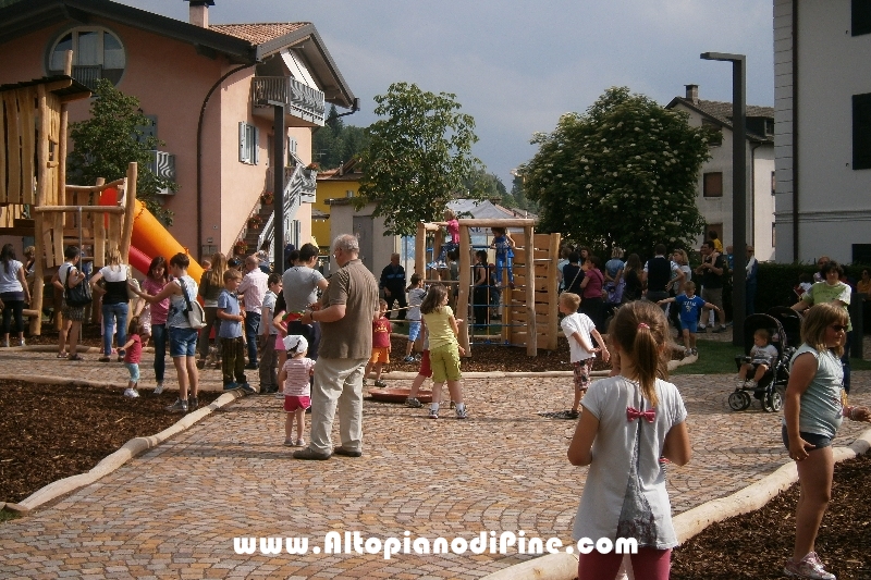 Inaugurazione parco giochi - Baselga di Pine' 