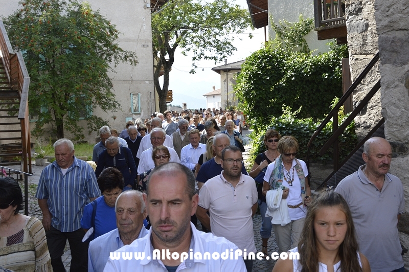 Processione di San Rocco 2016 a Miola