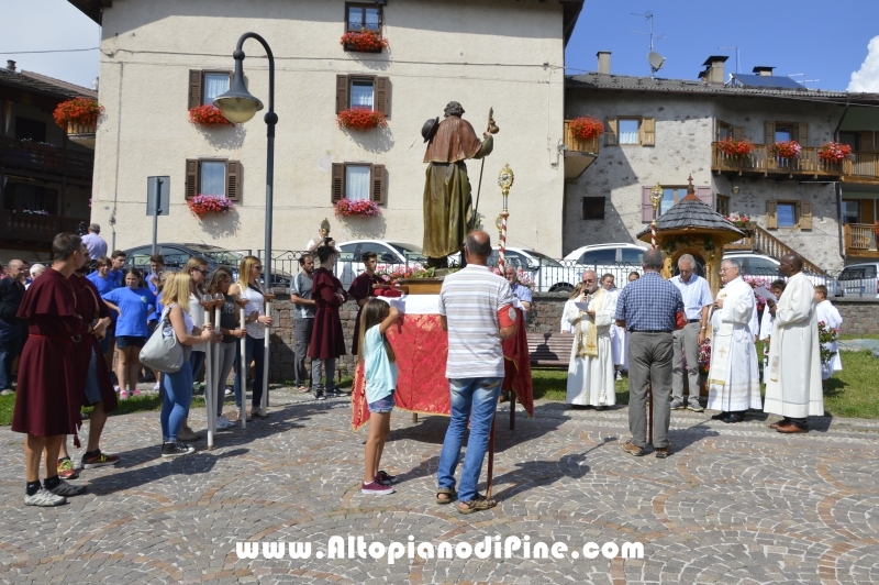 Processione di San Rocco 2016 a Miola