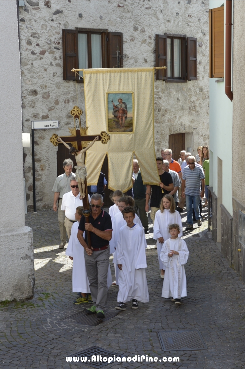 Processione di San Rocco 2016 a Miola