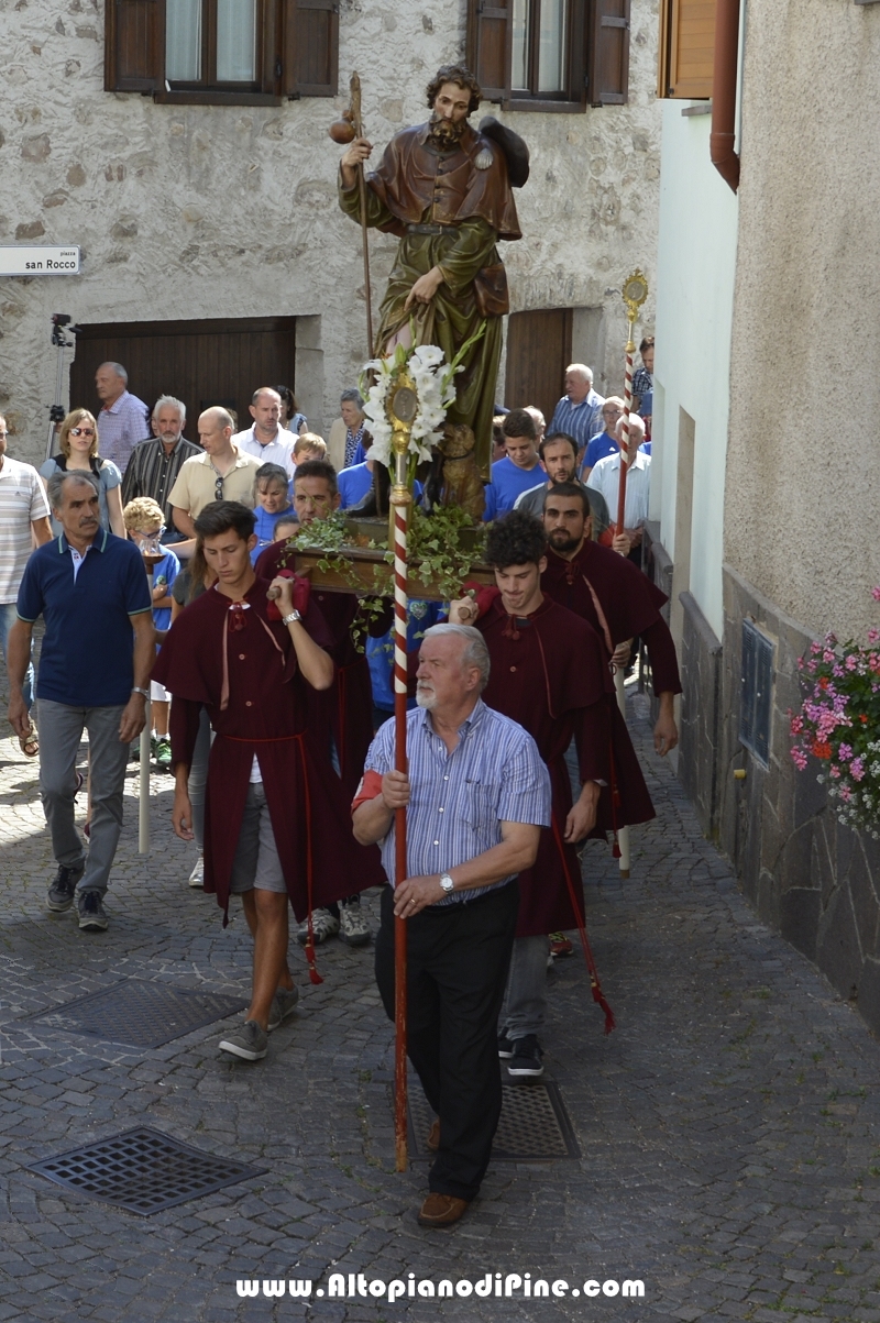 Processione di San Rocco 2016 a Miola