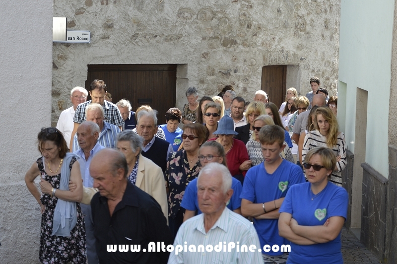 Processione di San Rocco 2016 a Miola