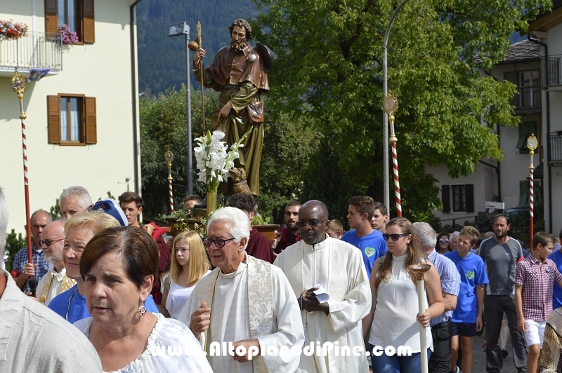 Processione di San Rocco 2016 a Miola