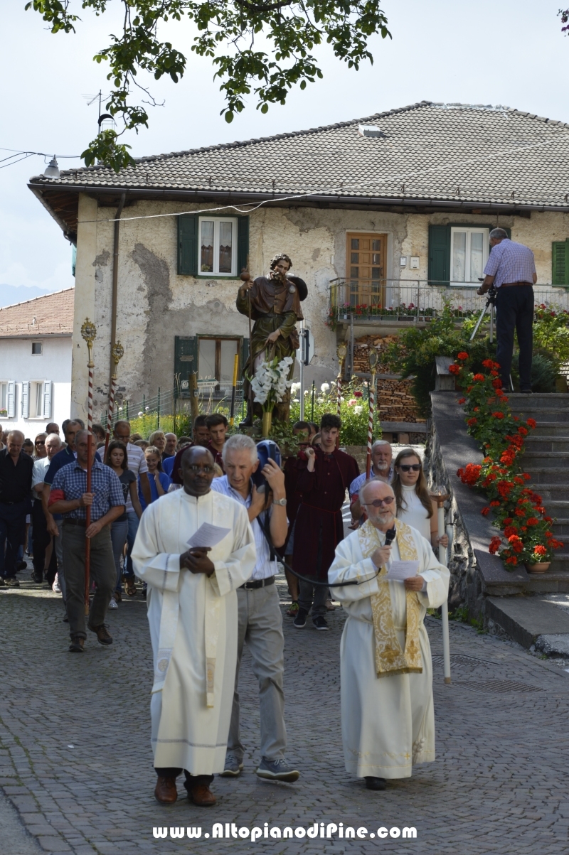 Processione di San Rocco 2016 a Miola