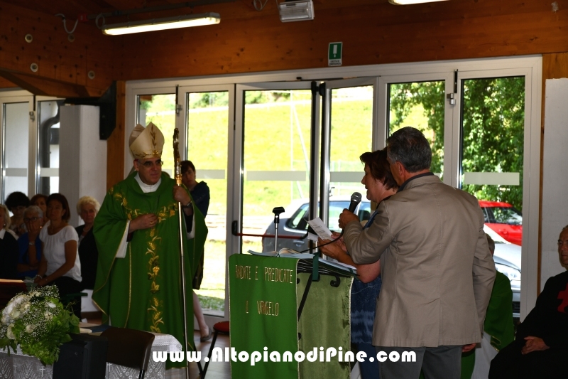 S. Messa celebrata da mons. Lauro Tisi Arcivescovo di Trento