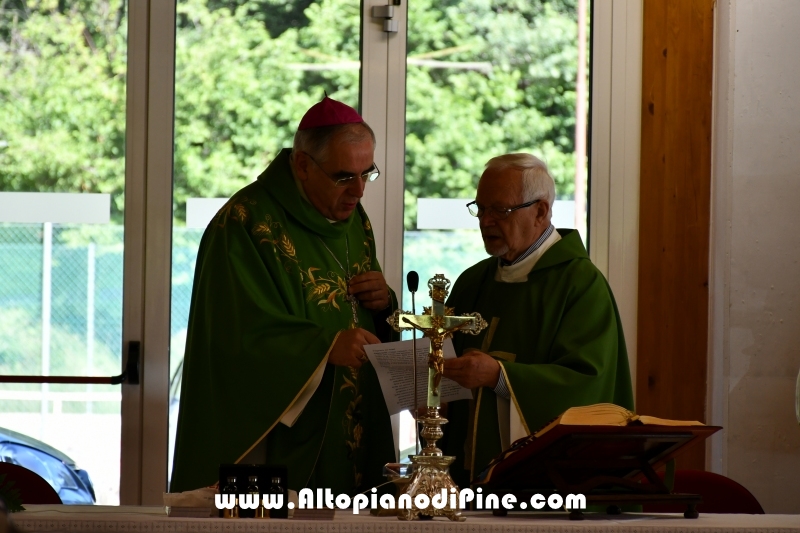 S. Messa celebrata da mons. Lauro Tisi Arcivescovo di Trento